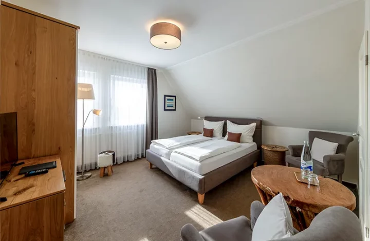 Doppelzimmer 10, Wattenmeerblick